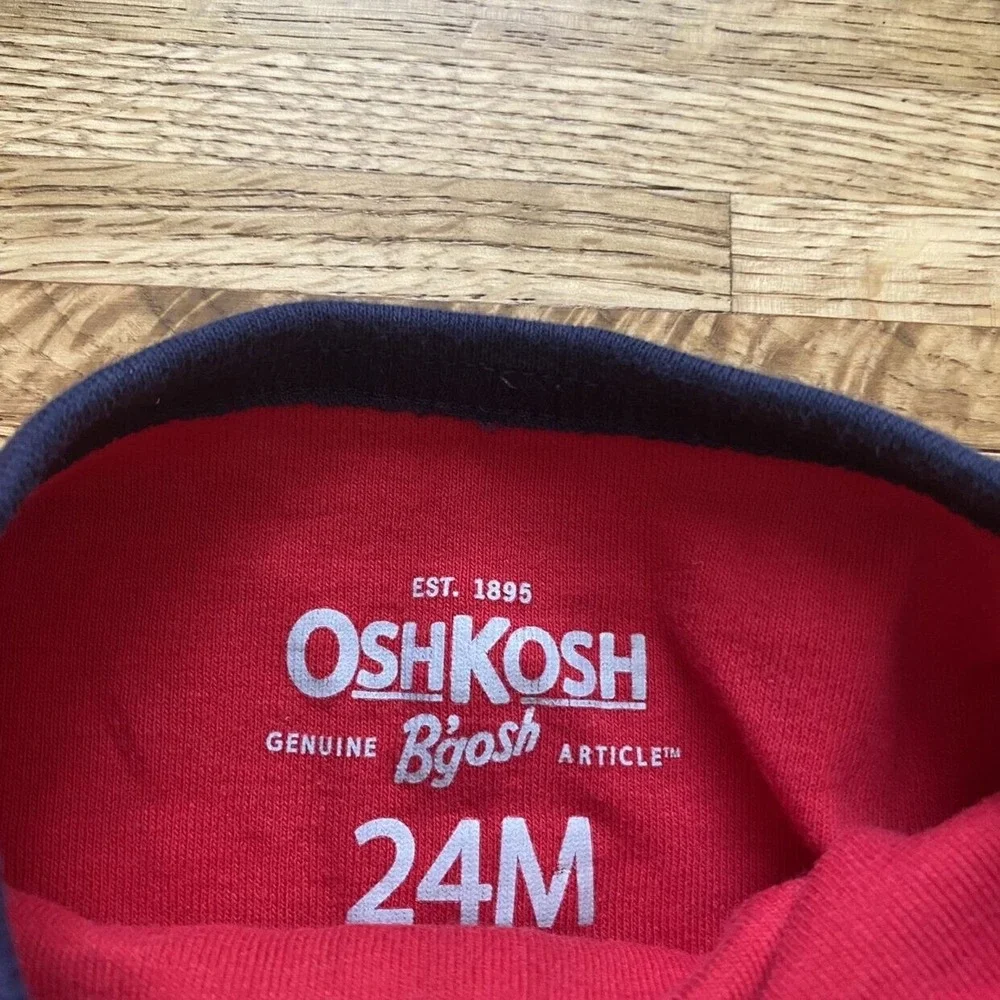 OshKosh Santa's‎ #1 Helper Pajamas Size 24mo